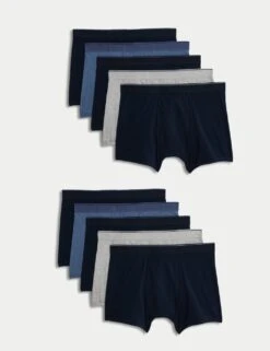 10pk Cotton Rich Cool & Fresh™ Trunks 8 10pk Cotton Rich Cool & Fresh™ Trunks -Marks And Spencer Shop 10pk cotton rich cool and fresh trunks 1
