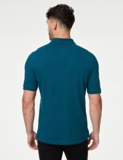 2 Pack Pure Cotton Polo Shirts -Marks And Spencer Shop 2 pack pure cotton polo shirts 7