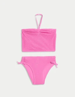 2pc Frill Textured Bikini (6-16 Yrs)