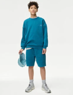 2pc Hawaii Sweatshirt And Shorts Outfit (2-16 Yrs)