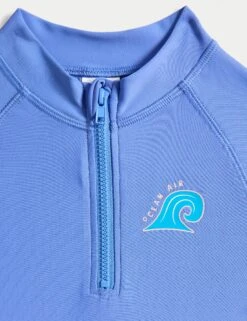 2pc Hibiscus 3/4 Sleeve Swim Set (2-8 Yrs) -Marks And Spencer Shop 2pc Hibiscus 3 4 Sleeve Swim Set 2 8 Yrs 1 2