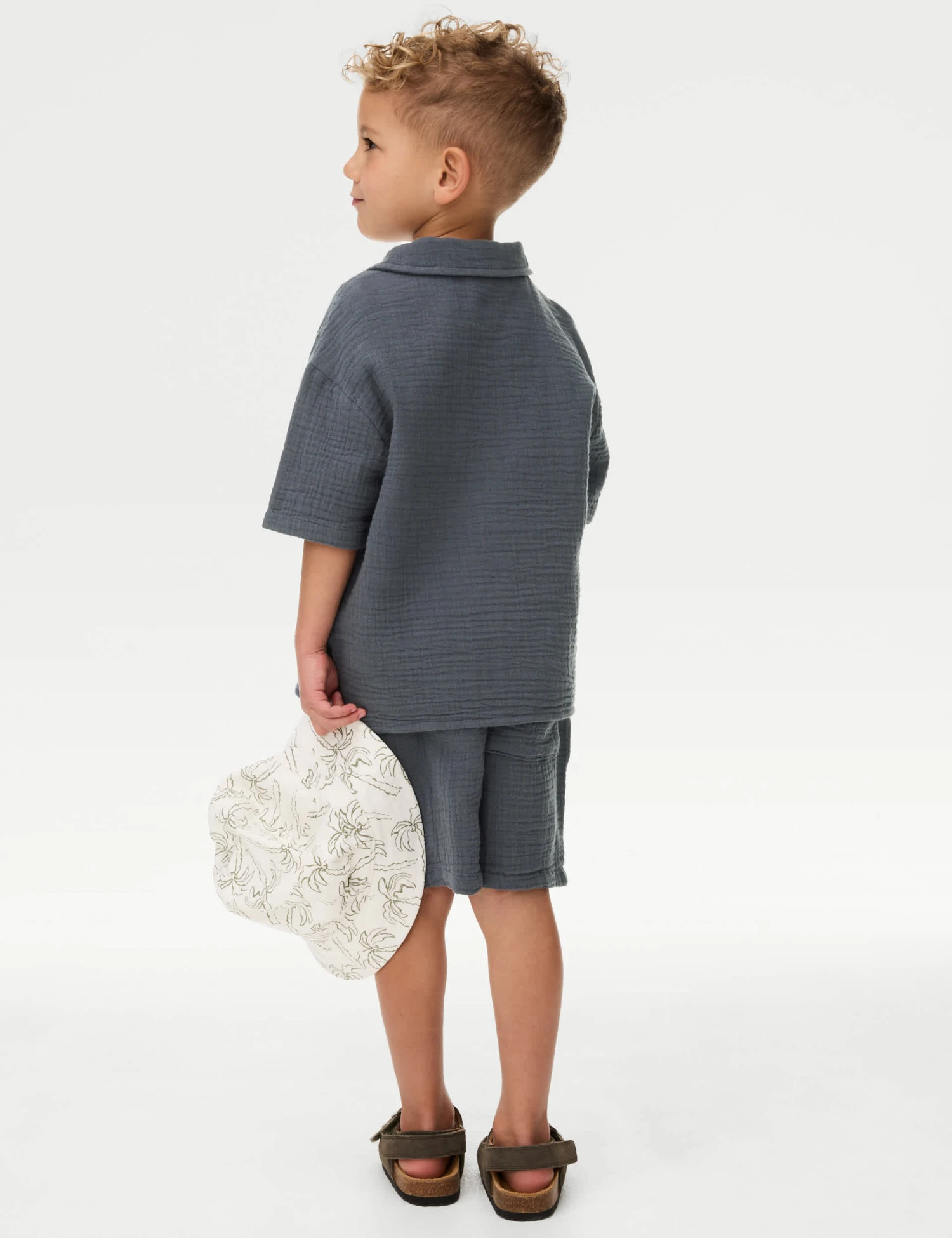 2pc Pure Cotton Top And Shorts Set (2-8 Yrs) 4 2pc Pure Cotton Top And Shorts Set (2-8 Yrs) - Image 4