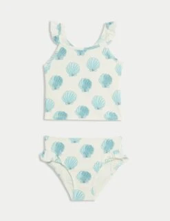 2pc Shell Swimsuit (2-8 Yrs)