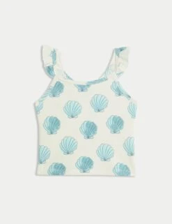 2pc Shell Swimsuit (2-8 Yrs) -Marks And Spencer Shop 2pc Shell Swimsuit 2 8 Yrs 1 2