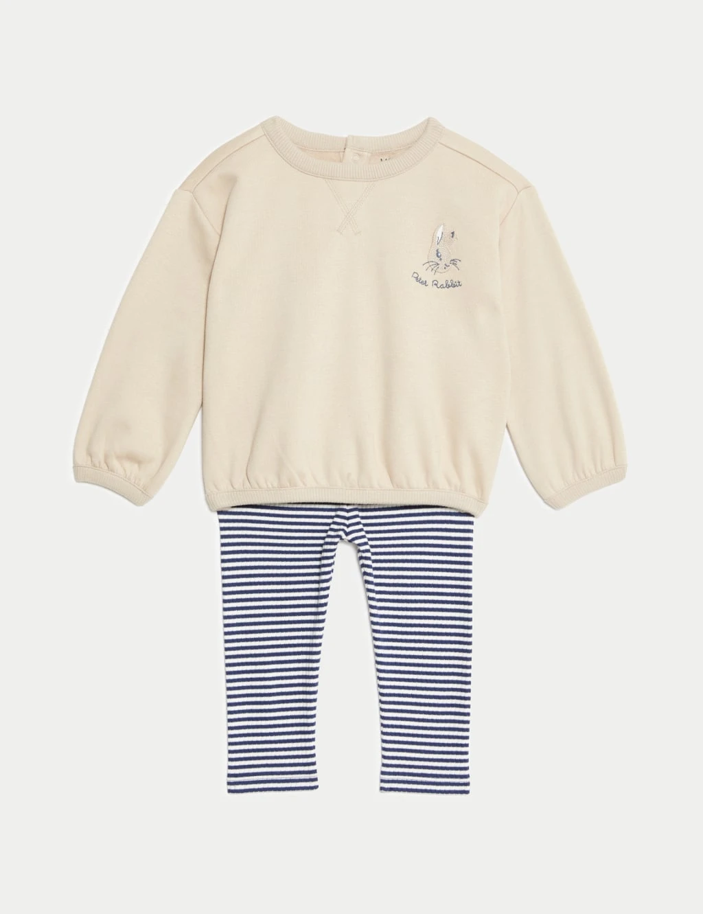 2pc Cotton Rich Peter Rabbit™ Outfit (0-3 Yrs) 15 2pc Cotton Rich Peter Rabbit™ Outfit (0-3 Yrs) - Image 15