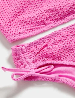 2pc Frill Textured Bikini (6-16 Yrs) -Marks And Spencer Shop 2pc frill textured bikini 6 16 yrs 1 3
