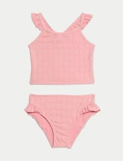 2pc Ruffle Tankini (2-8 Yrs) 21 2pc Ruffle Tankini (2-8 Yrs) -Marks And Spencer Shop 2pc ruffle tankini 2 8 yrs 1 9