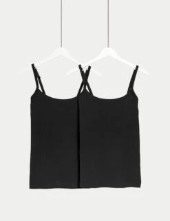 2pk Cotton Rich Secret Support™ Vests