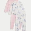 2pk Pure Cotton Unicorn & Heart Pyjama Sets (1-8 Yrs) -Marks And Spencer Shop 2pk Pure Cotton Unicorn Heart Pyjama Sets 1 8 Yrs