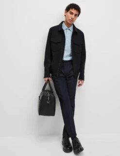 2pk Regular Fit Short Sleeve Checked Shirts -Marks And Spencer Shop 2pk Regular Fit Short Sleeve Checked Shirts 4