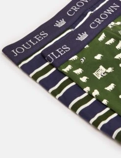 Joules 2pk Cotton Rich Assorted Boxers -Marks And Spencer Shop 2pk cotton rich assorted boxers 5