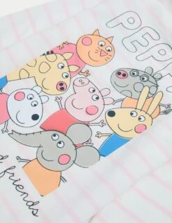 2pk Pure Cotton Peppa Pig™ Pyjamas (1-7 Yrs) -Marks And Spencer Shop 2pk pure cotton peppa pig pyjamas 1 7 yrs 1 3