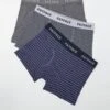 3pk Cotton Stretch Striped Boxers -Marks And Spencer Shop 3pk Cotton Stretch Striped Boxers
