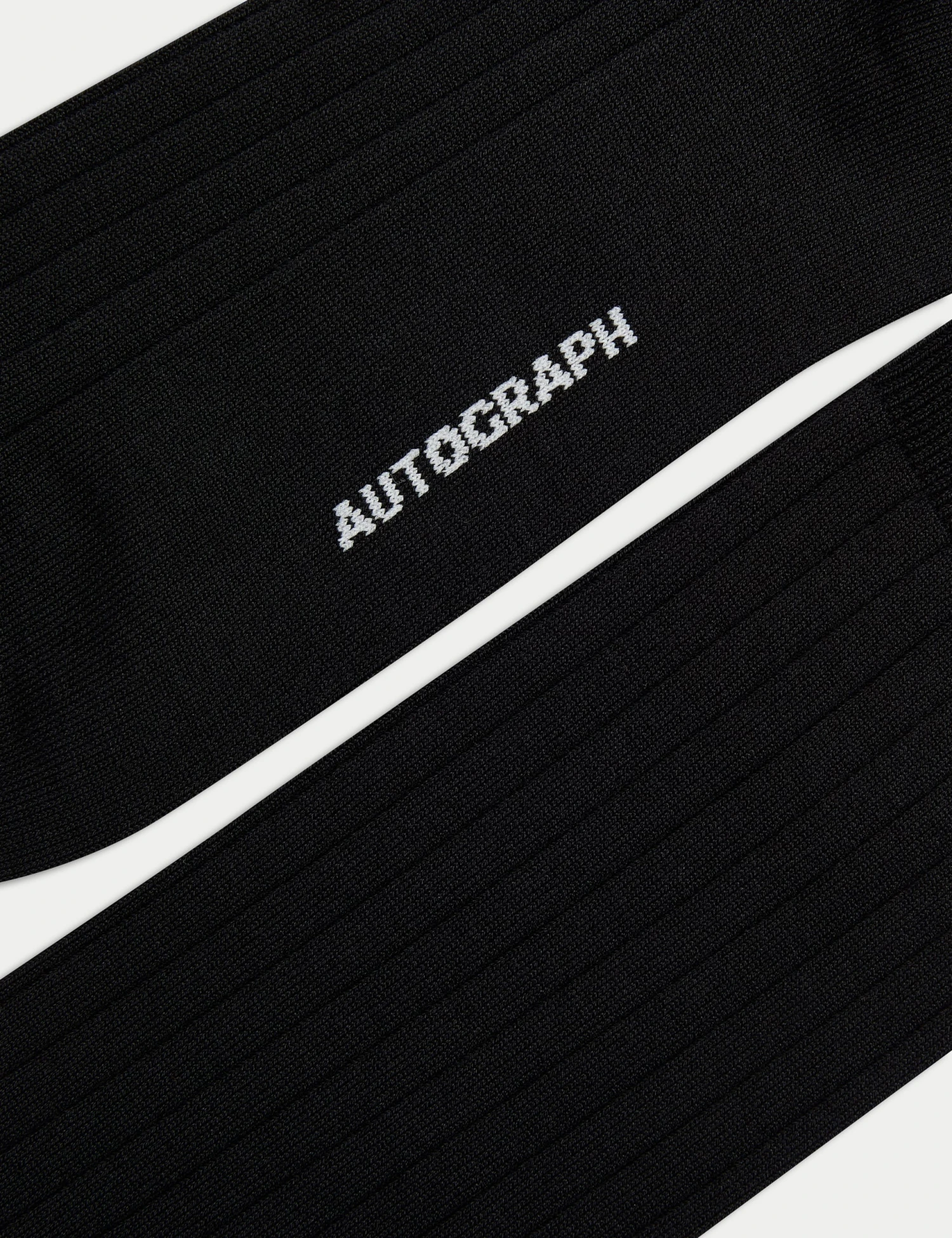 3pk Egyptian Cotton Rich Ribbed Socks 2 3pk Egyptian Cotton Rich Ribbed Socks - Image 2