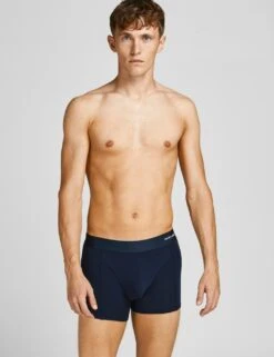 Jack & Jones 3pk Cotton Blend Trunks 27 Jack & Jones 3pk Cotton Blend Trunks -Marks And Spencer Shop 3pk cotton blend trunks 13