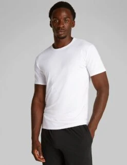 Calvin Klein 3pk Cotton Rich Pyjama Tops -Marks And Spencer Shop 3pk cotton rich pyjama tops 5