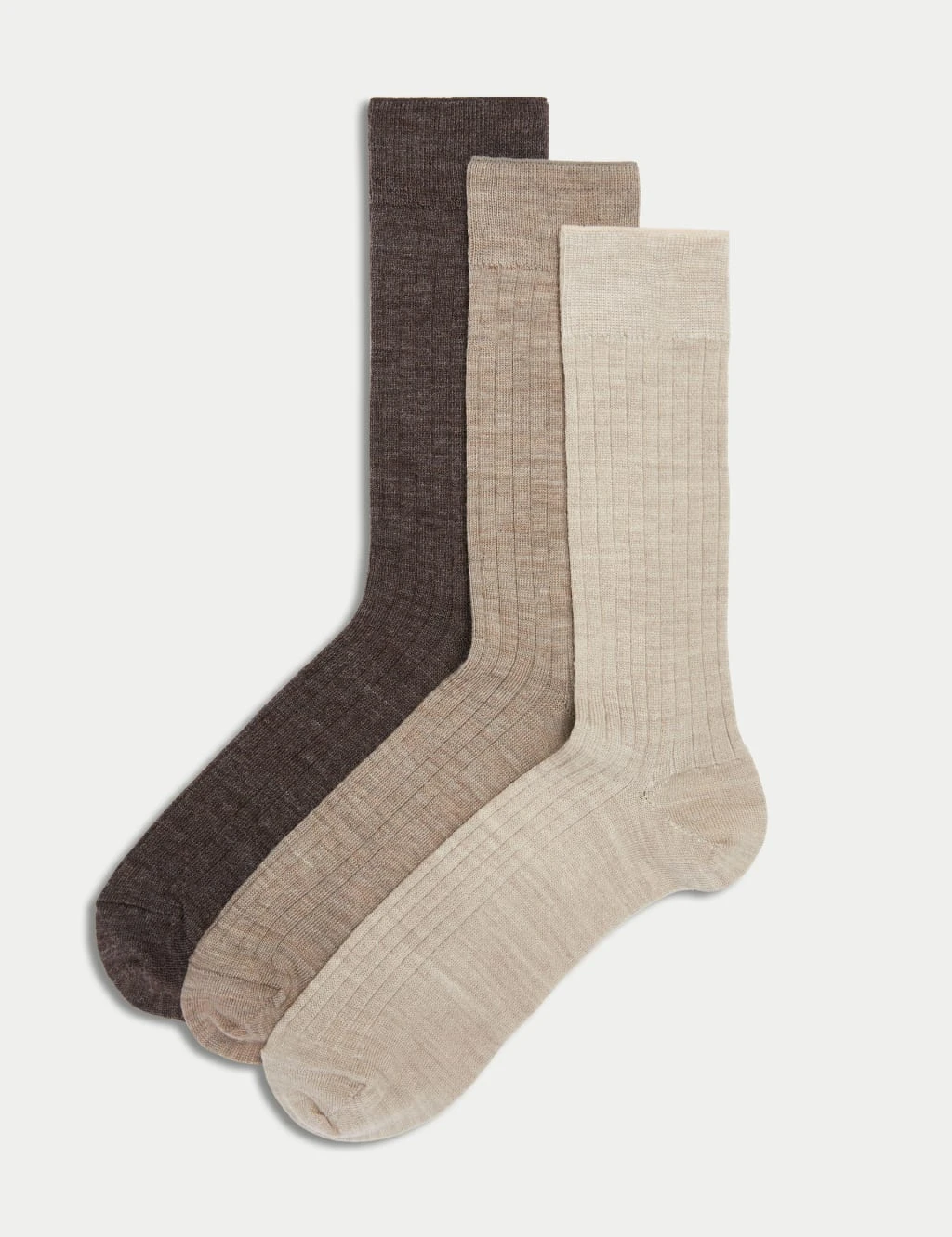 3pk Lambswool Rich Socks 9 3pk Lambswool Rich Socks - Image 9