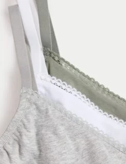 3pk Non Wired Full Cup Bras -Marks And Spencer Shop 3pk non wired full cup bras 14