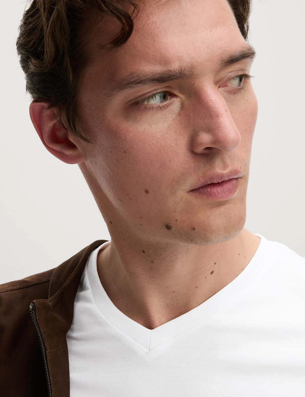 3pk Pure Cotton V-Neck T-Shirts 10 3pk Pure Cotton V-Neck T-Shirts - Image 10