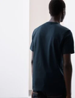 3pk Pure Supima® Cotton V-neck T-Shirts -Marks And Spencer Shop 3pk pure supima cotton v neck t shirts 16