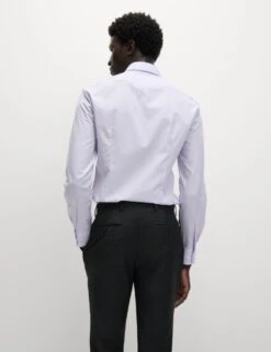 3pk Slim Fit Easy Iron Cotton Blend Shirts -Marks And Spencer Shop 3pk slim fit easy iron cotton blend shirts 7