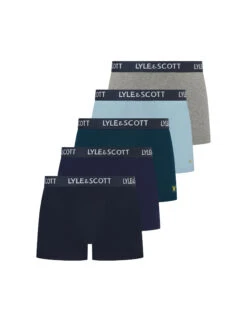 Lyle & Scott 5pk Cotton Stretch Trunks