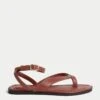 Ankle Strap Buckle Flat Sandals -Marks And Spencer Shop Ankle Strap Buckle Flat Sandals