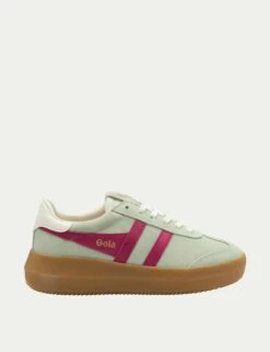 Gola Athena Suede Colour Block Trainers