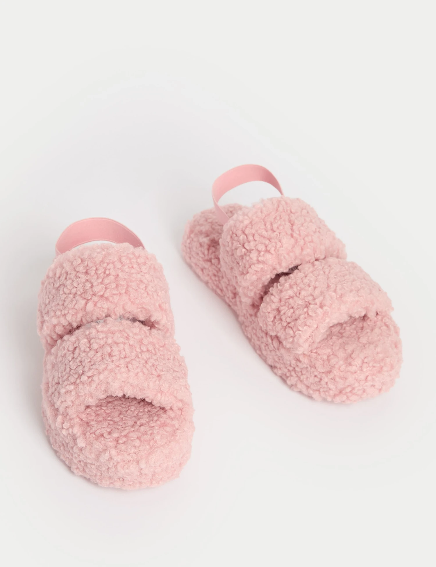 Borg Slider Slippers (13 Small - 6 Large) 2 Borg Slider Slippers (13 Small - 6 Large) - Image 2