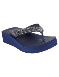 Skechers Cali® Vinyasa Wild Daisies Wedge Flip Flops -Marks And Spencer Shop Cali Vinyasa Wild Daisies Wedge Flip Flops 1