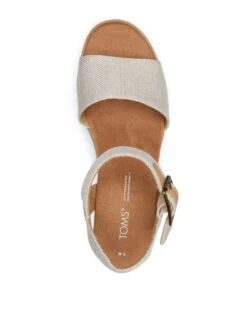 Toms Canvas Buckle Ankle Strap Wedge Sandals -Marks And Spencer Shop Canvas Buckle Ankle Strap Wedge Sandals 6