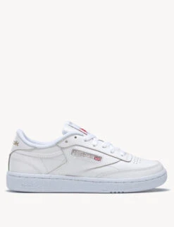 Reebok Club C 85 Leather Lace Up Trainers