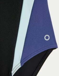 Colourblock Swimsuit (6-16 Yrs) -Marks And Spencer Shop Colourblock Swimsuit 6 16 Yrs 1 2