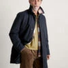 Cotton Blend Hooded Waterproof Overcoat -Marks And Spencer Shop Cotton Blend Hooded Waterproof Overcoat