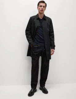 Cotton Blend Mac -Marks And Spencer Shop Cotton Blend Mac 3