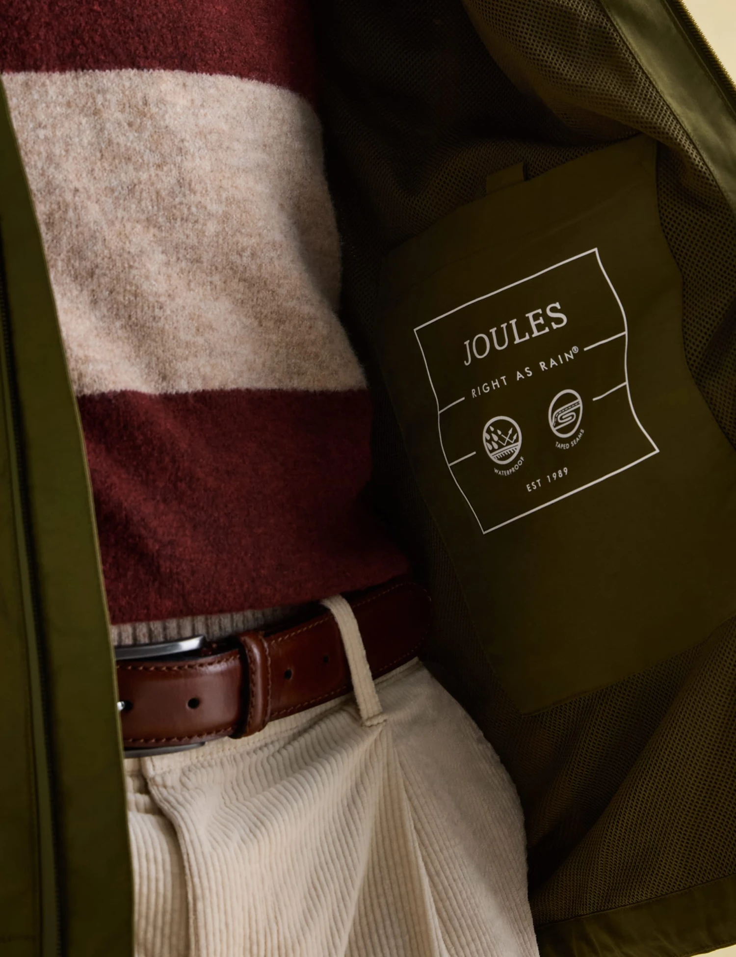 Joules Cotton Blend Padded Anorak 12 Joules Cotton Blend Padded Anorak - Image 12