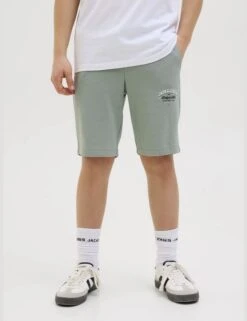Jack & Jones Junior Cotton Blend Shorts (10-16 Yrs)