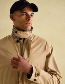 Joules Cotton Blend Waterproof Overcoat -Marks And Spencer Shop Cotton Blend Waterproof Overcoat 2