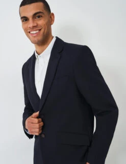 Cotton Linen Blend Blazer -Marks And Spencer Shop Cotton Linen Blend Blazer 2