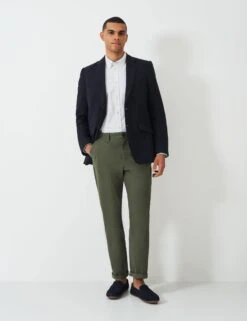 Cotton Linen Blend Blazer