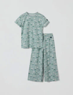 Cotton Rich Floral Pyjamas (2-10 Yrs)