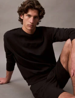 Calvin Klein Cotton Rich Loungewear L/S Pyjamas Top