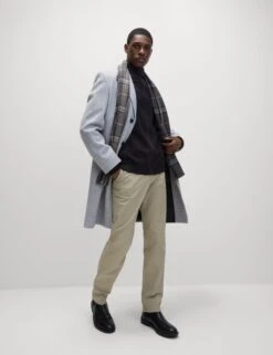 Cotton Rich Milano-Knit Funnel Neck Knitted Jacket -Marks And Spencer Shop Cotton Rich Milano Knit Funnel Neck Knitted Jacket 4