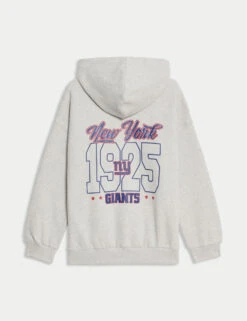 Cotton Rich New York Giants™ Hoodie (6-16 Yrs) -Marks And Spencer Shop Cotton Rich New York Giants Hoodie 6 16 Yrs 1 5