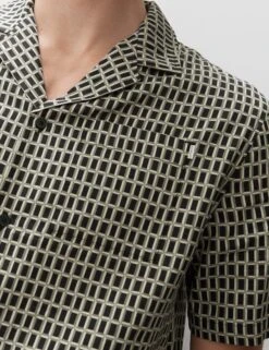 Cotton Rich Printed Pyjama Top -Marks And Spencer Shop Cotton Rich Printed Pyjama Top 4