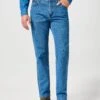 Wrangler Cotton Rich Regular Fit 5 Pocket Jeans -Marks And Spencer Shop Cotton Rich Regular Fit 5 Pocket Jeans