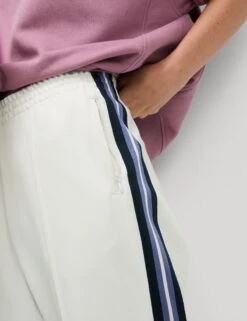 Cotton Rich Retro Side Stripe Joggers -Marks And Spencer Shop Cotton Rich Retro Side Stripe Joggers 4