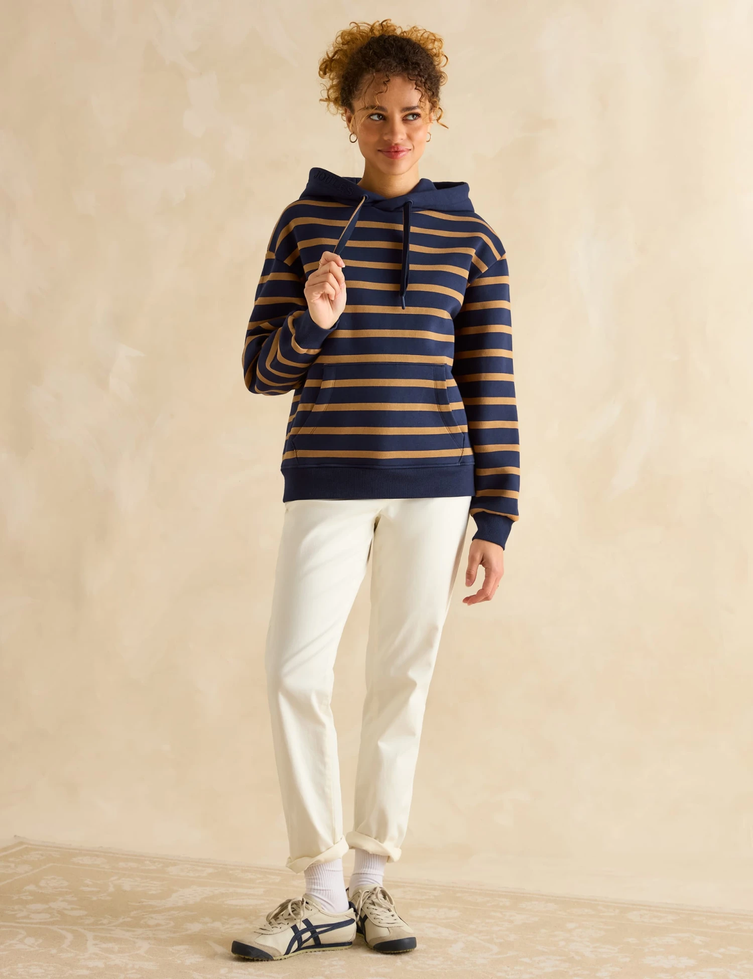 Joules Cotton Rich Striped Hoodie 3 Joules Cotton Rich Striped Hoodie - Image 3