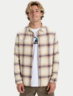 Quiksilver DNA Pure Cotton Check Flannel Shirt