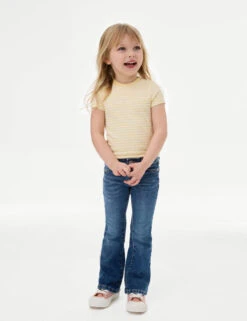 Denim Flared Jeans (2-8 Yrs)